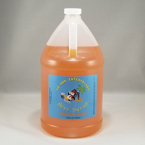 Pumpkin Spice Syrup 1 Gallon - 128 oz