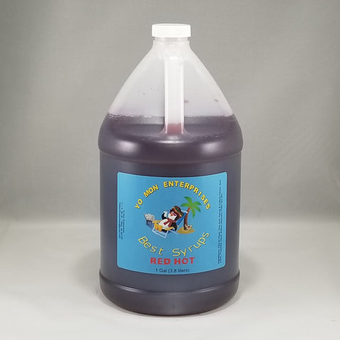 Red Hot  Syrup 1 Gallon - 128 oz